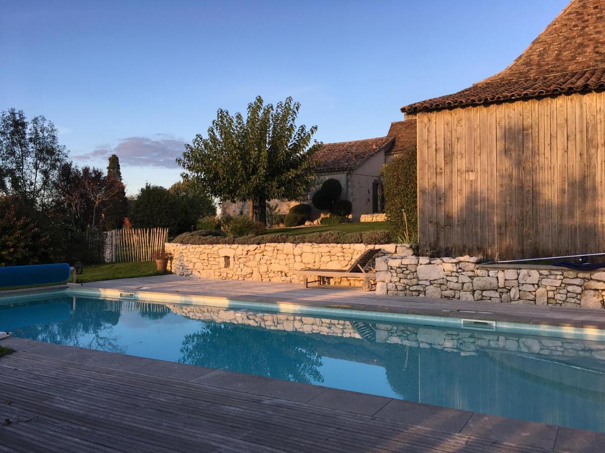 La Ferme Buissonniere Bed and Breakfast Bardou Buitenkant foto