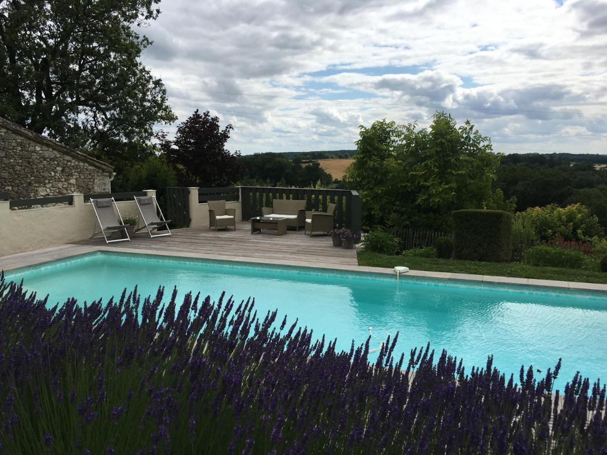 La Ferme Buissonniere Bed and Breakfast Bardou Buitenkant foto