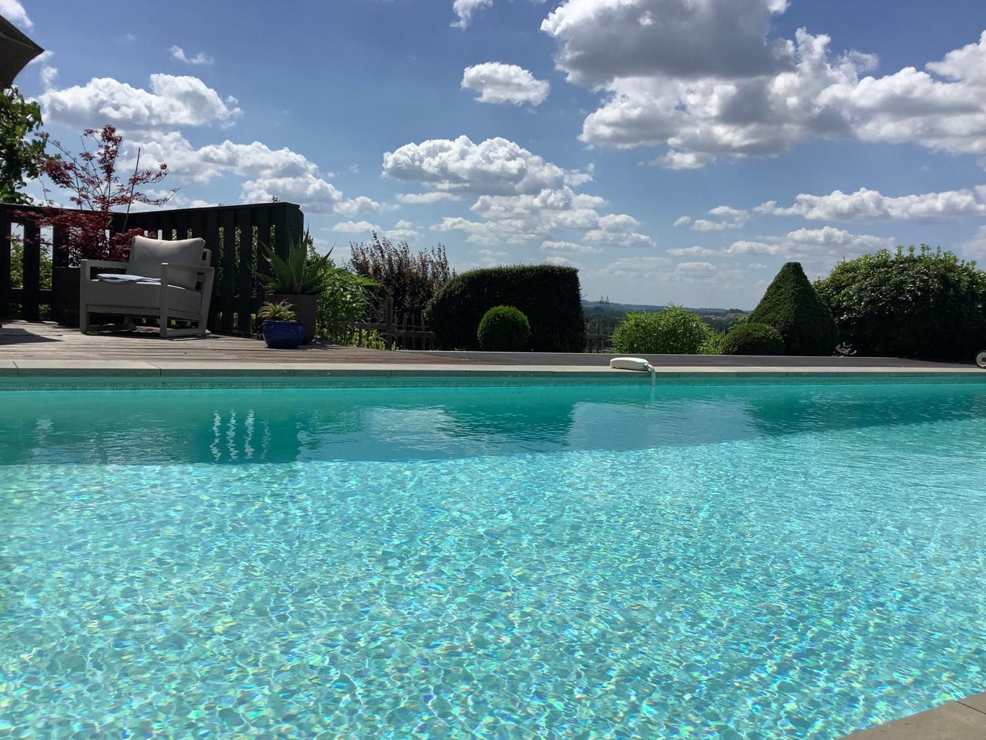 La Ferme Buissonniere Bed and Breakfast Bardou Buitenkant foto