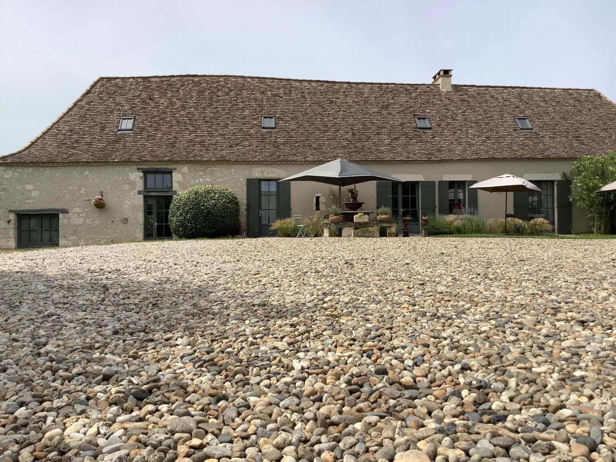 La Ferme Buissonniere Bed and Breakfast Bardou Buitenkant foto